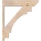 Ekena Millwork Merced Slat Smooth Outlooker, Douglas Fir, 7 1/2"W x 34"D x 38"H OUT08X34X38MRC06SDF - alternate 3